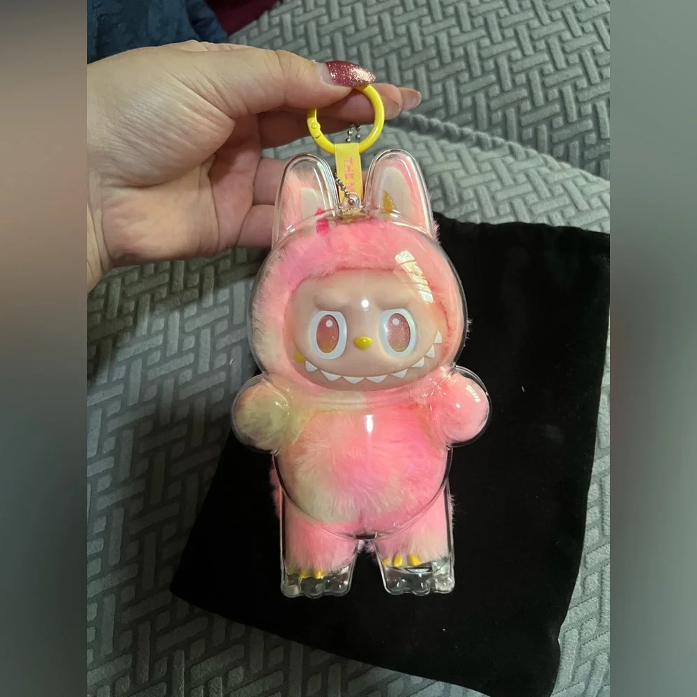 Labubu Hard Shell Keychain Case - Picture 1 of 2